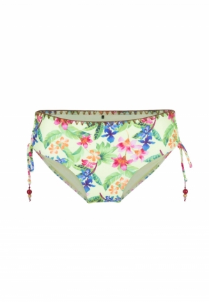 Bikinislip short flowerprint