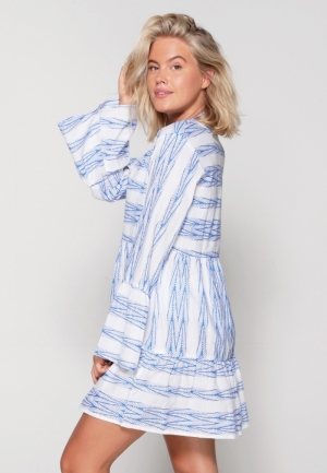 Tuniek Lingadore blauw/wit