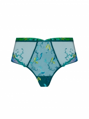 ACH0493 floral aqua