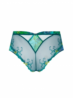 ACH0493 floral aqua
