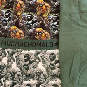U-Gorilla1010-01 print/green